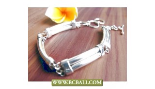 Bali Alpaka Silver Bracelet